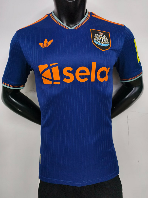 AAA Quality Newcastle 25/26 Third Blue Soccer Jersey(Player)